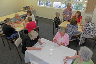 club of ladies plays Jane Austen themed card game